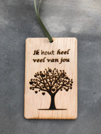 Ik hout heel veel van jou