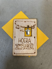 Hoera zwanger