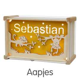 Thema Lamp mit Name Deluxe