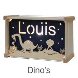 Thema Lamp mit Name Deluxe