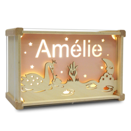 Thema Lamp mit Name Deluxe