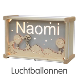 Thema Lamp mit Name Deluxe