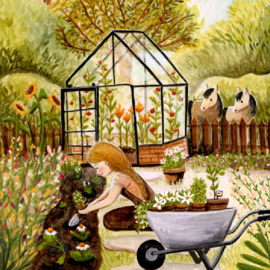 18.  Gardening | Esther Bennink