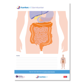 Tekenblok Darmkanker