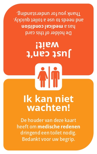 Voorrang toiletbezoek pas (SPKS)