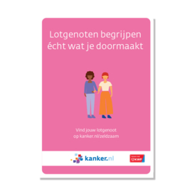 Flyer Lotgenoten Zeldzame Kanker
