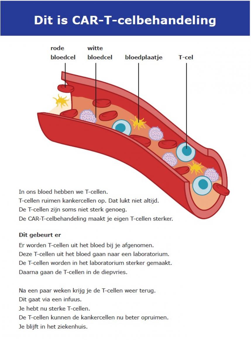 Praatkaart CAR-T-celbehandeling