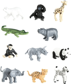 Zoo animal babies set S680004