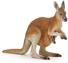 Kangaroo with baby   Papo 50188