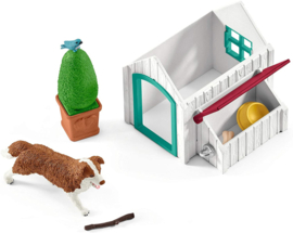 Hanna's gastenverblijf met hondenhok - Schleich 42458