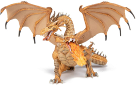 Golden 2-headed dragon Papo 38938