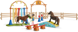 Pony behendigsheids training extra - Schleich 42481