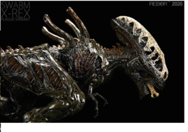 Swarm X-Rex plague-variant Rebor