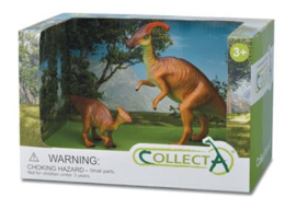 Parasaulophus met jong  CollectA 89133 giftbox