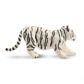 Tiger Cub Stretching White Toymany