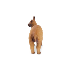 Standing Brown Alpaca Baby  Toymany