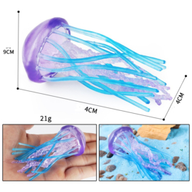 Jellyfish  purple and blue