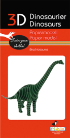 Brachiosaurus 3D model paper