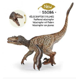 Velociraptor with feathers Papo 55086