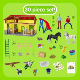 Paardenstal - Schleich 42485