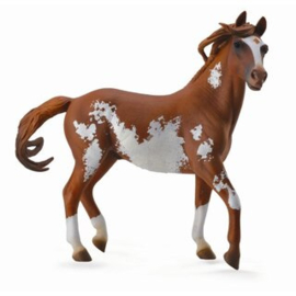 Mustang Stallion (Chestnut Overo)  CollectA 88713