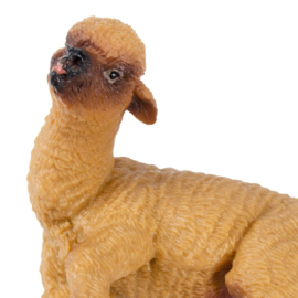 Lying Brown Alpaca Baby  Toymany