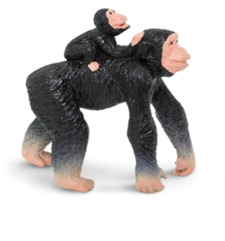 Chimpanzee met baby  mini