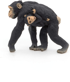 Chimpansee met baby   Papo 50194