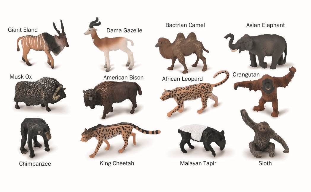 Wilde dieren    Set  B  CollectA 89116