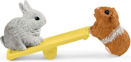 Hok met konijnen en cavia's - Schleich 42500