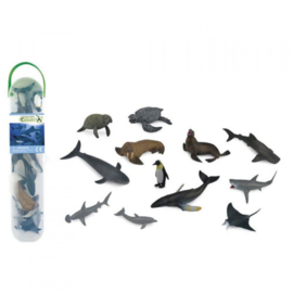 ZEEDIEREN  set A met 12 dieren CollectA 89107