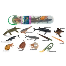 Prehistorische  ZEEDIEREN   set  12  ex.  CollectA 89104