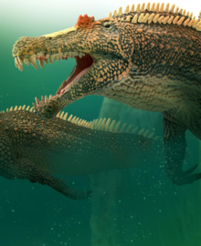 Spinosaurus swimming CollectA 88944