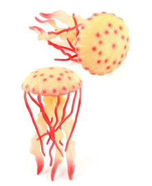 Jellyfish yellow + red