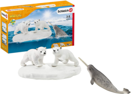 IJsberen op ijsschots   set Schleich 42531