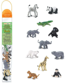 Zoo animal babies set S680004