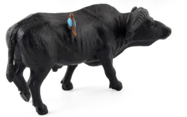 Afrikaanse buffel met buffelpikker