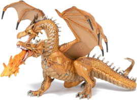 Golden 2-headed dragon Papo 38938