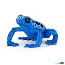 Blauwe Equatoriale kikker  Papo 50175