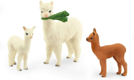 Alpaca familie set - Schleich 42544