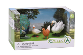 Vogels op de boerderij   Gift set  CollectA 89128