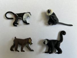 Monkeys  (4 stuks)  mini