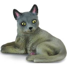 Birmese kat liggend CollectA 88326