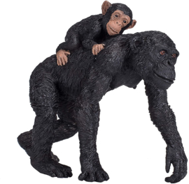 Chimpansee met jong  Mojo 387264