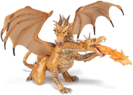 Golden 2-headed dragon Papo 38938