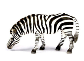 Zebra grazend Schleich 14609 retired