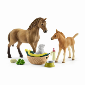 Babydieren verzorgingsset - Schleich 42432