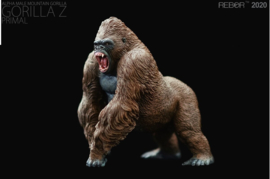 Gorilla  Berg-  mannetje Primal (bruin) Rebor  98003