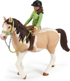 Sarah's Kampeeruitstapje   Schleich 42533