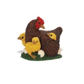 Bantam Hen on Nest S249329